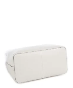 Dukes Place Umhängetasche genarbtes Rindsleder elfenbein