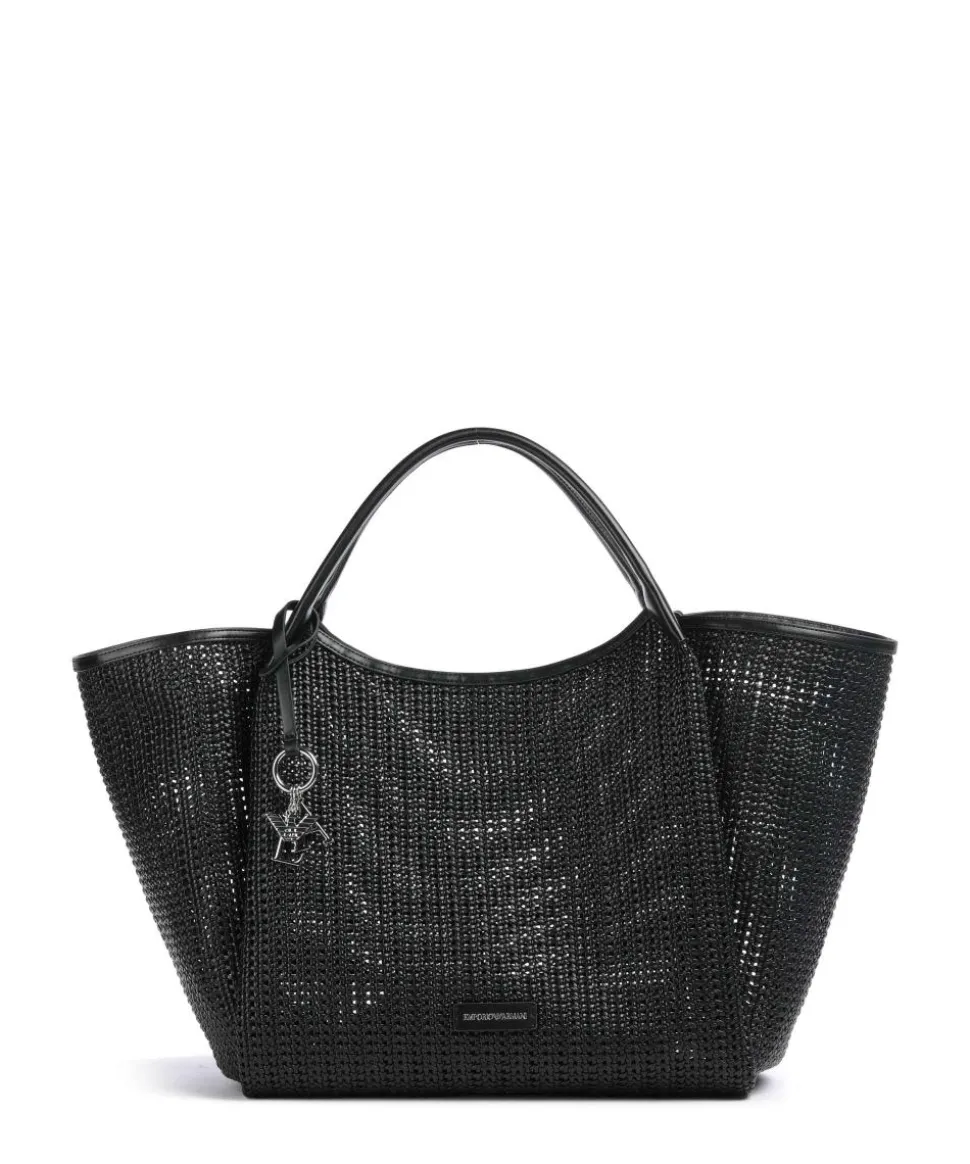 Durini 24 Shopper Lederimitat schwarz
