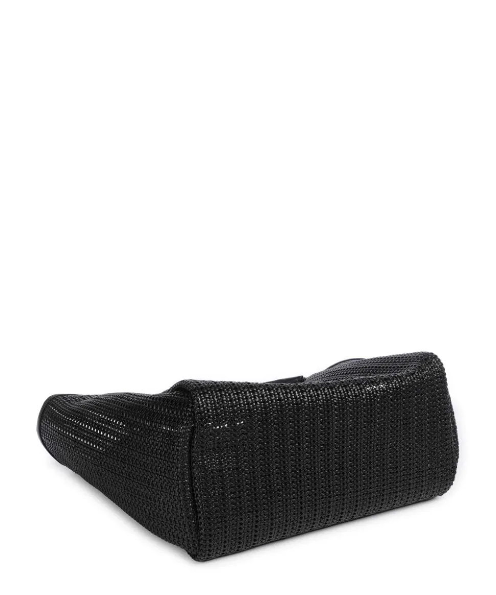 Durini 24 Shopper Lederimitat schwarz