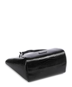 Durini 24 Shopper Lederimitat schwarz