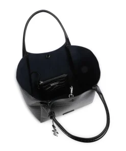 Durini 24 Shopper Lederimitat schwarz