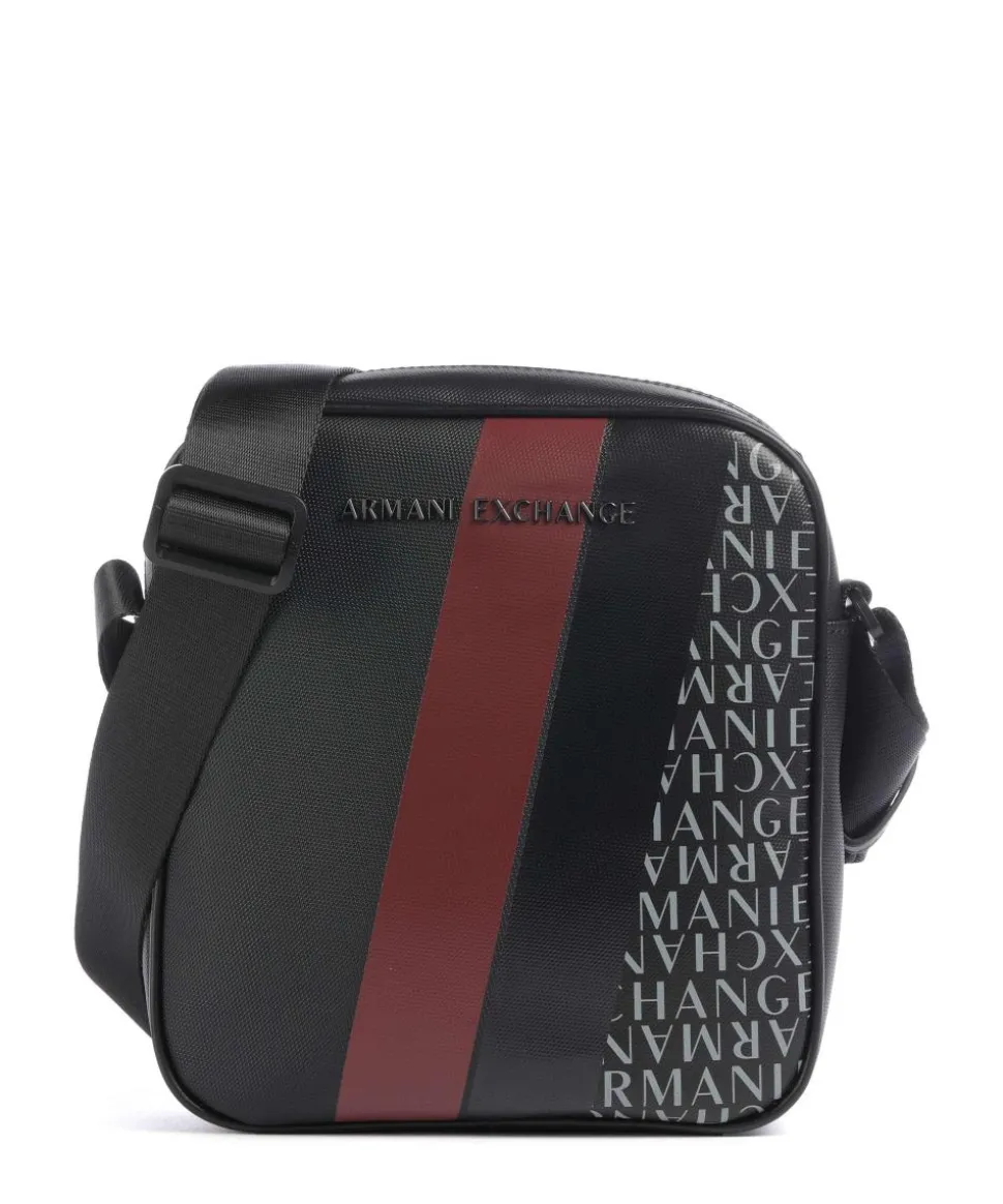 Dylan Umhängetasche Lederimitat schwarz