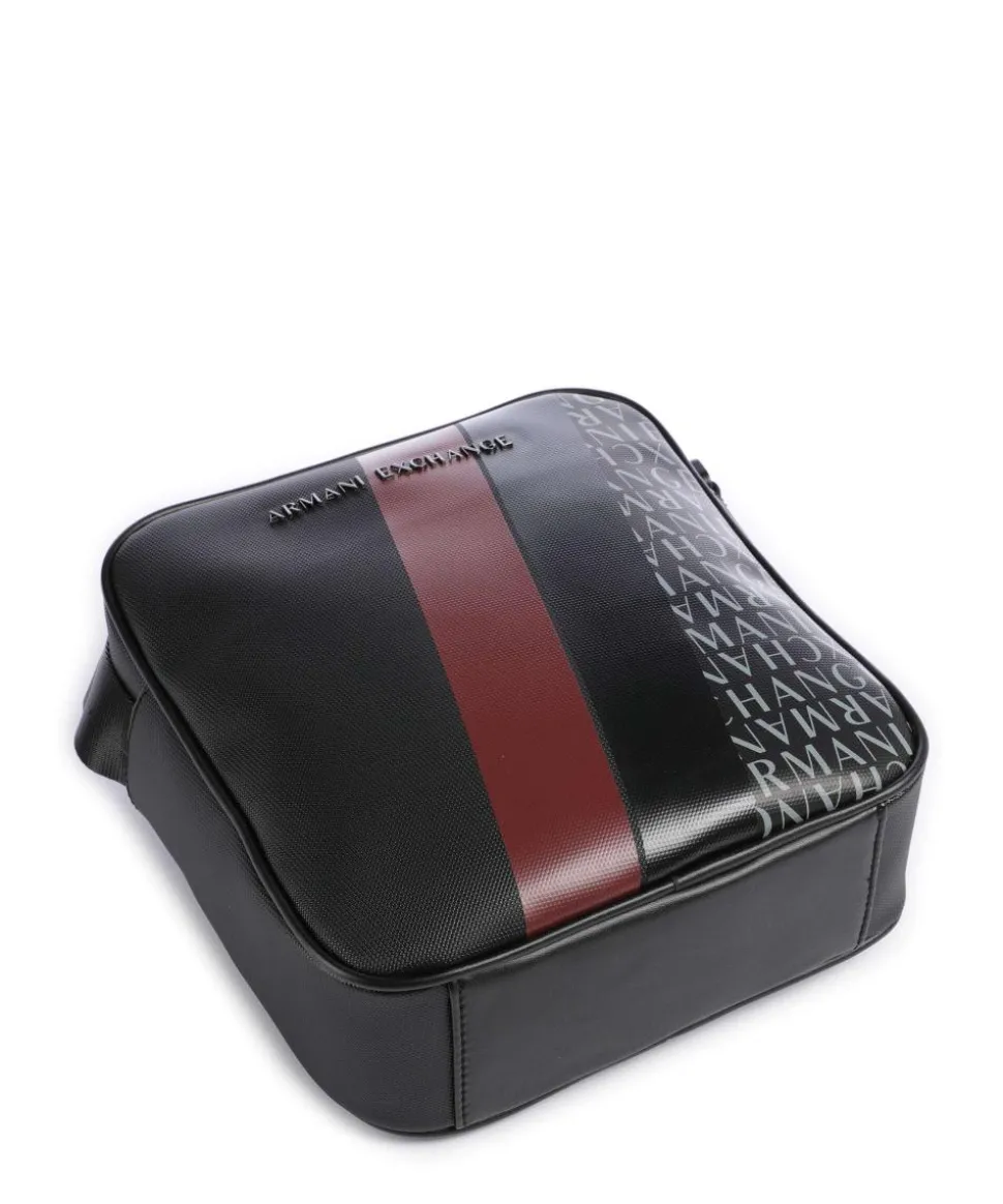 Dylan Umhängetasche Lederimitat schwarz