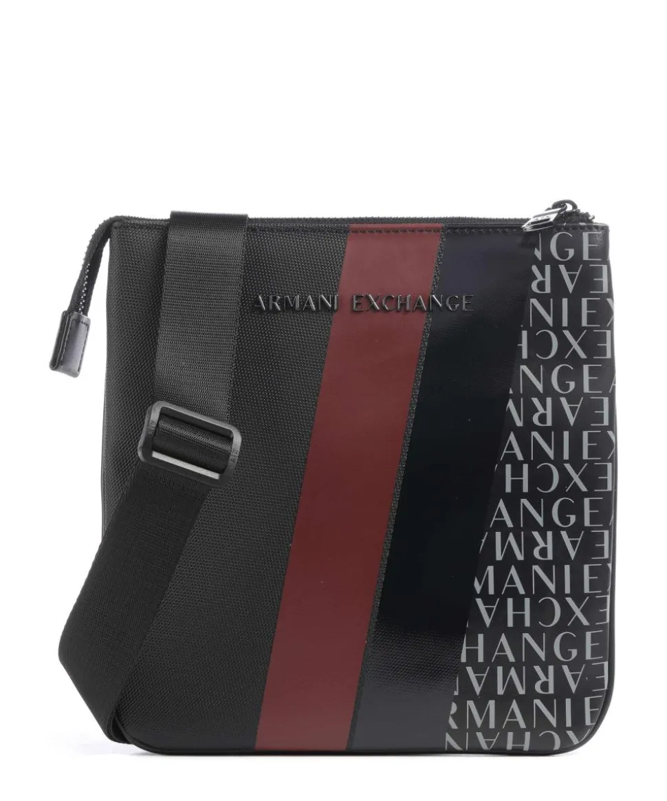 Dylan Umhängetasche Lederimitat schwarz