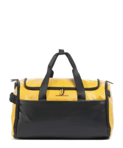 Eco Coated Weekender schwarz/gelb 45 cm