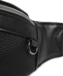 Efeo Gürteltasche Lederimitat schwarz