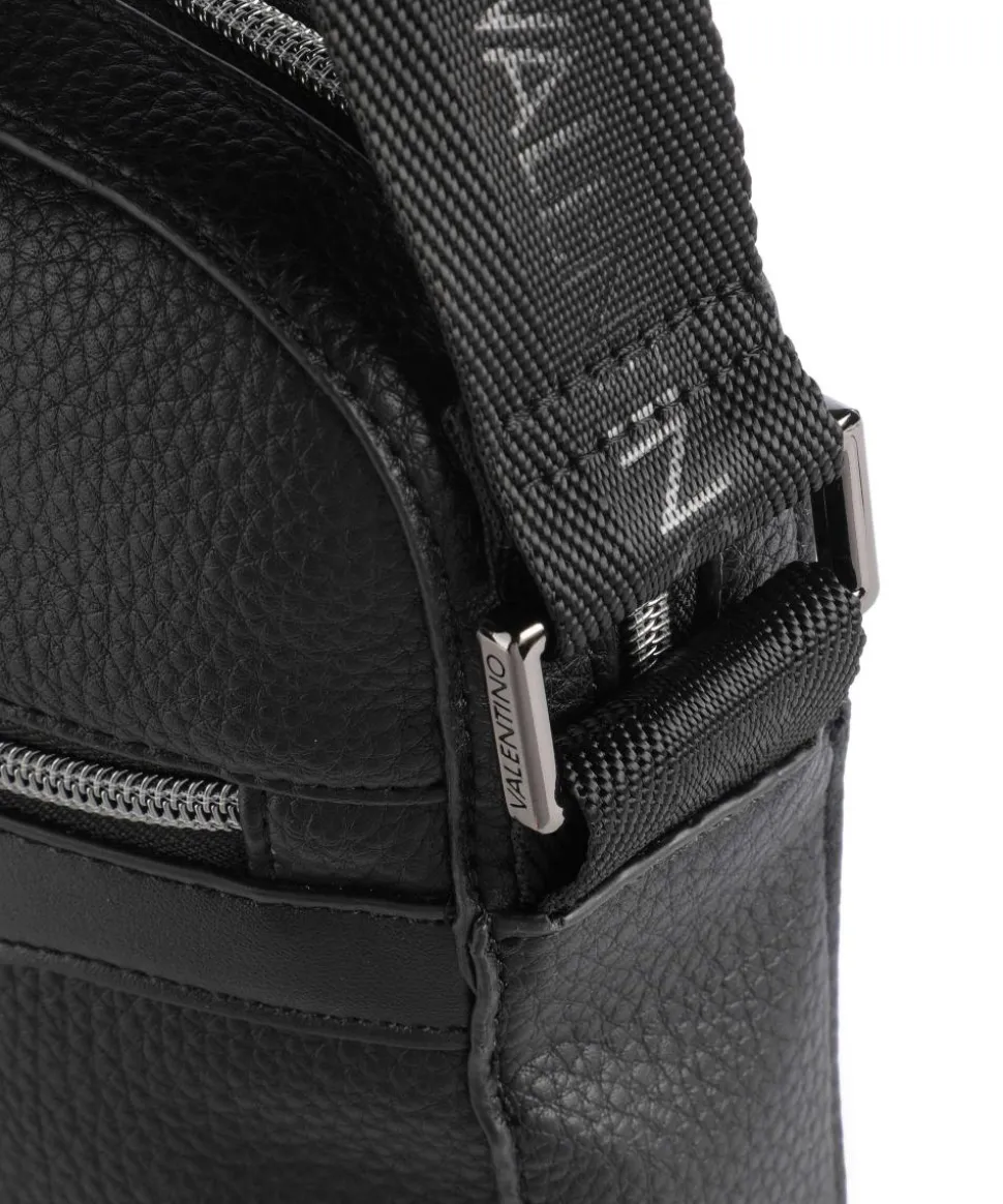 Efeo Umhängetasche Lederimitat schwarz