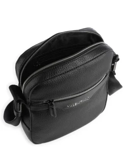 Efeo Umhängetasche Lederimitat schwarz