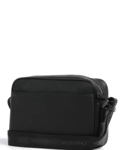 Efeo Umhängetasche Lederimitat schwarz