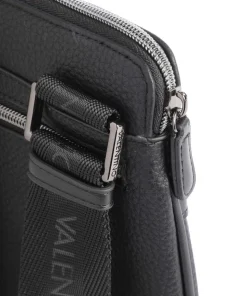 Efeo Umhängetasche Lederimitat schwarz