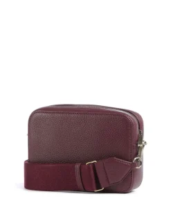 Elea Umhängetasche genarbtes Rindsleder bordeaux