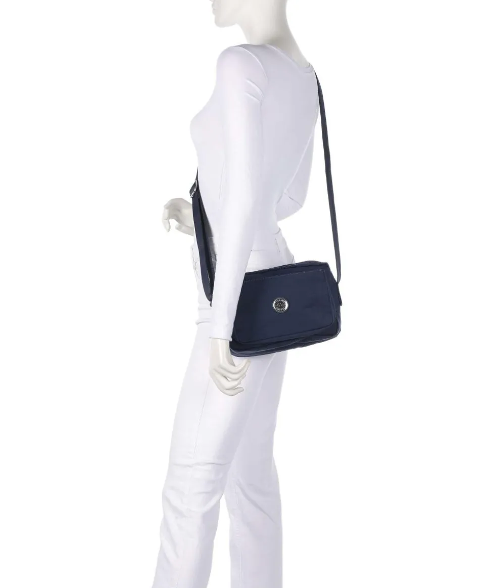 Elevated Abanu M Umhängetasche recyceltes Polyamid dunkelblau