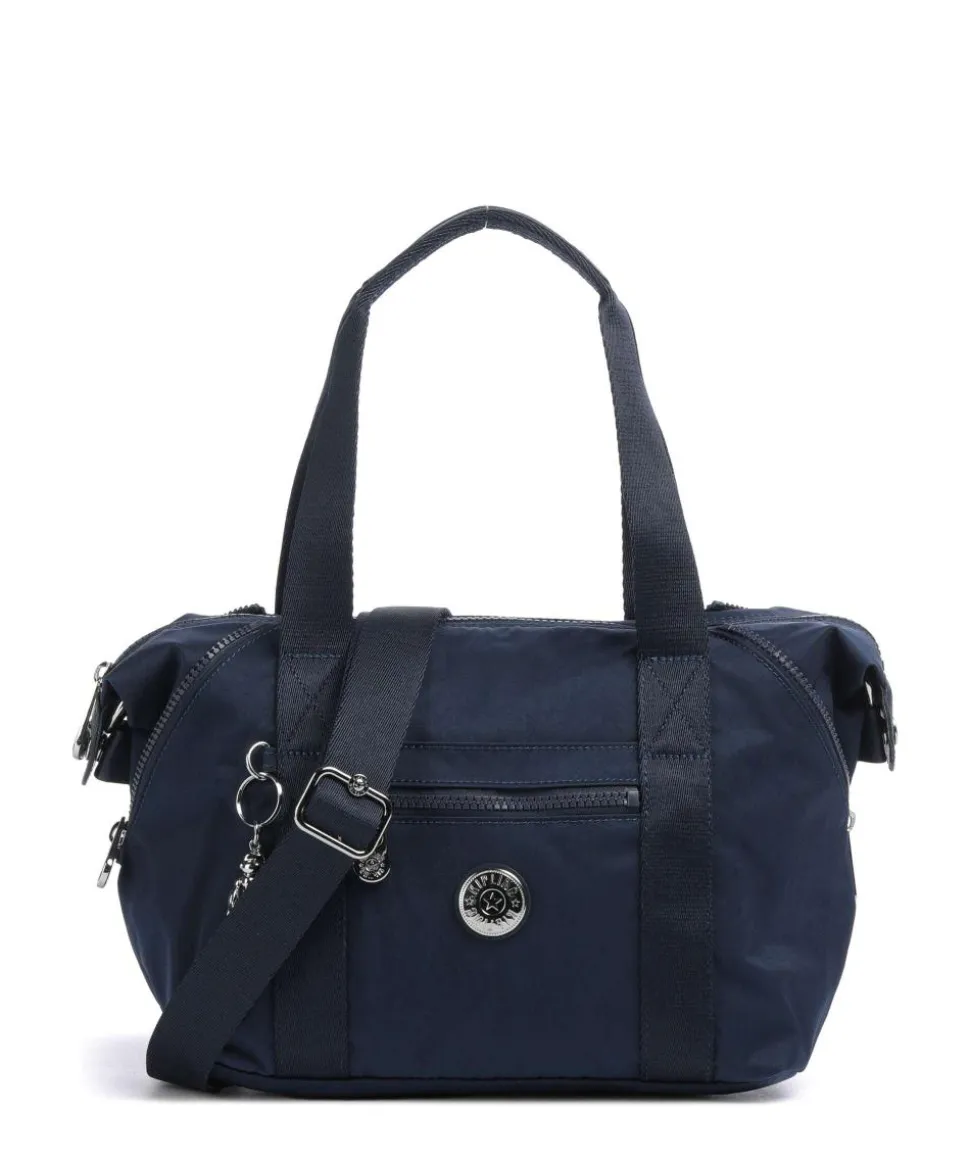 Elevated Art Mini Handtasche recyceltes Polyamid dunkelblau