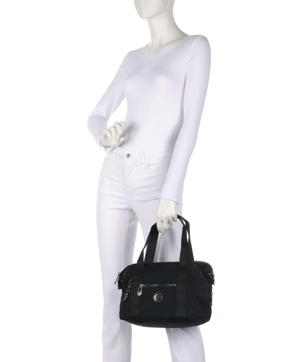 Elevated Art Mini Handtasche recyceltes Polyamid schwarz