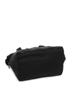 Elevated Art Mini Handtasche recyceltes Polyamid schwarz