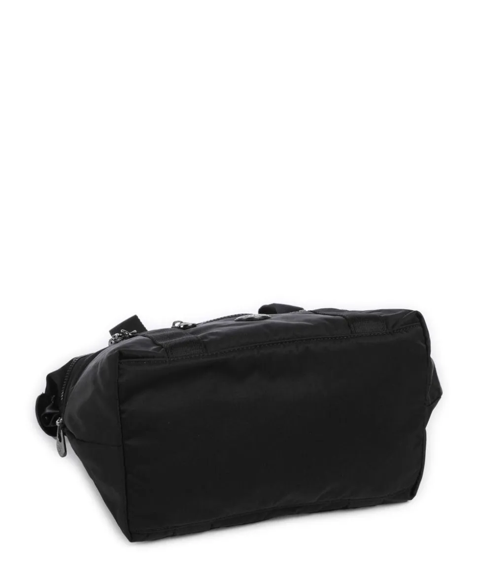 Elevated Art Mini Handtasche recyceltes Polyamid schwarz