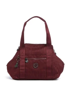 Elevated Art Mini Handtasche Polyester dunkelrot