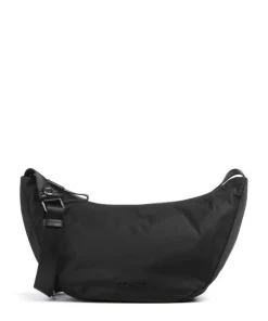 Elina S Umhängetasche recyceltes Nylon schwarz