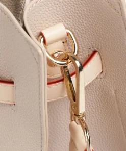 Ella Handtasche Lederimitat beige