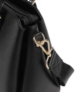 Ella Handtasche Lederimitat schwarz