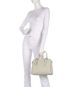 Ella Handtasche Lederimitat beige