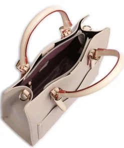 Ella Handtasche Lederimitat beige