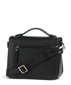 Ella Handtasche Lederimitat schwarz