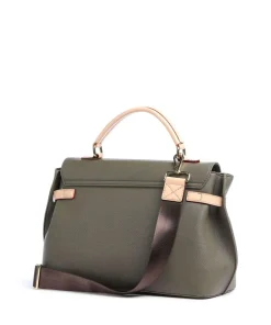 Ella Handtasche Lederimitat olivgrün