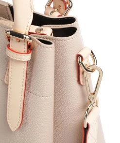Ella Handtasche Lederimitat beige