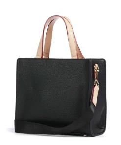 Ella Handtasche Lederimitat schwarz