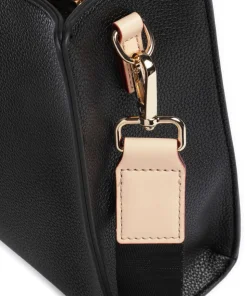 Ella Handtasche Lederimitat schwarz