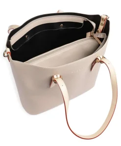 Ella Shopper Lederimitat beige