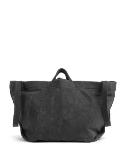 Elvira Denim M Shopper Canvas schwarz