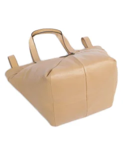 Elvira Lamb SF Verna S Handtasche fein genarbtes Leder beige