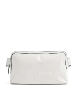 Elvira Paper Touch Crinkle Gürteltasche fein genarbtes Leder weiß