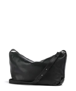 Elvira Sheep Natural M Umhängetasche Schafsleder schwarz