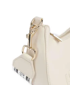 Ember Umhängetasche Lederimitat elfenbein