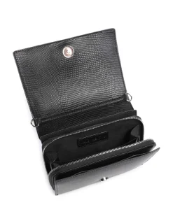 Ember Umhängetasche Lederimitat schwarz