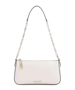 Empire Medium Schultertasche fein genarbtes Leder creme