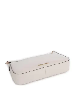 Empire Medium Schultertasche fein genarbtes Leder creme