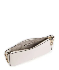 Empire Medium Schultertasche fein genarbtes Leder creme