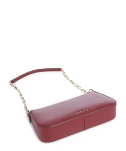 Empire Medium Schultertasche fein genarbtes Leder wein