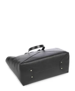 Enveloppe L Shopper 15″ genarbtes Rindsleder schwarz