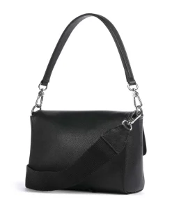 Epson Temi Schultertasche genarbtes Rindsleder schwarz