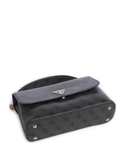 Erica Eco Schultertasche Lederimitat dunkelgrau