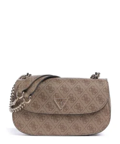 Erica Eco Schultertasche Lederimitat hellbraun