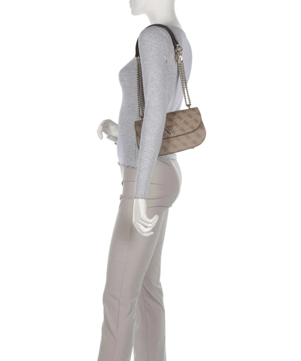 Erica Eco Schultertasche Lederimitat hellbraun