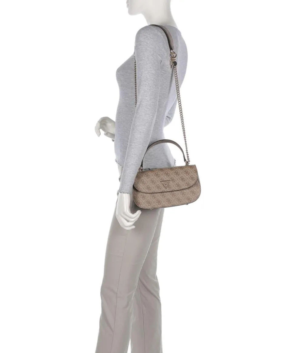 Erica Eco Schultertasche Lederimitat hellbraun