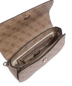 Erica Eco Schultertasche Lederimitat hellbraun