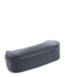 Essiy Schultertasche fein genarbtes Rindsleder navy